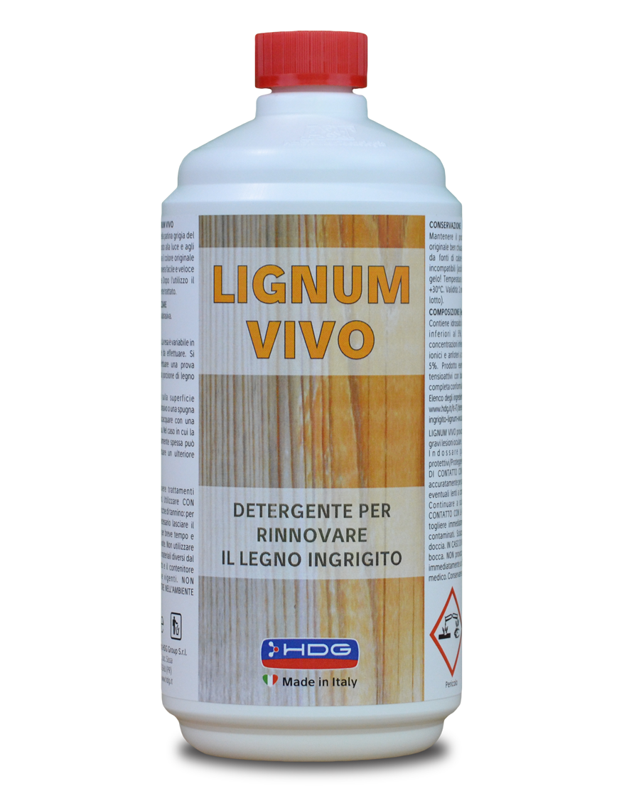 Lignum Vivo per rinnovare il legno ingrigito