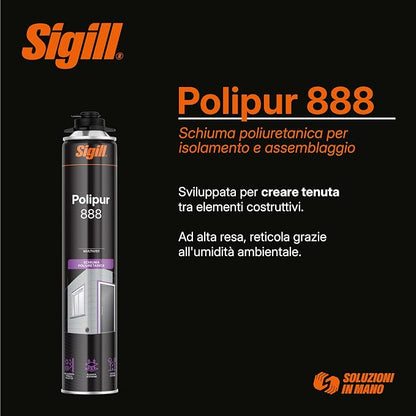 POLIPUR 888 schiuma poliuretanica