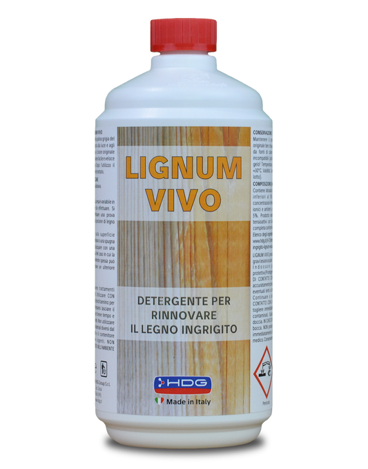 Lignum Vivo per rinnovare il legno ingrigito