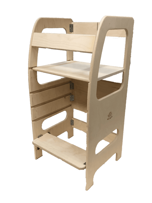 Learning Tower Fissa di Baby Wood