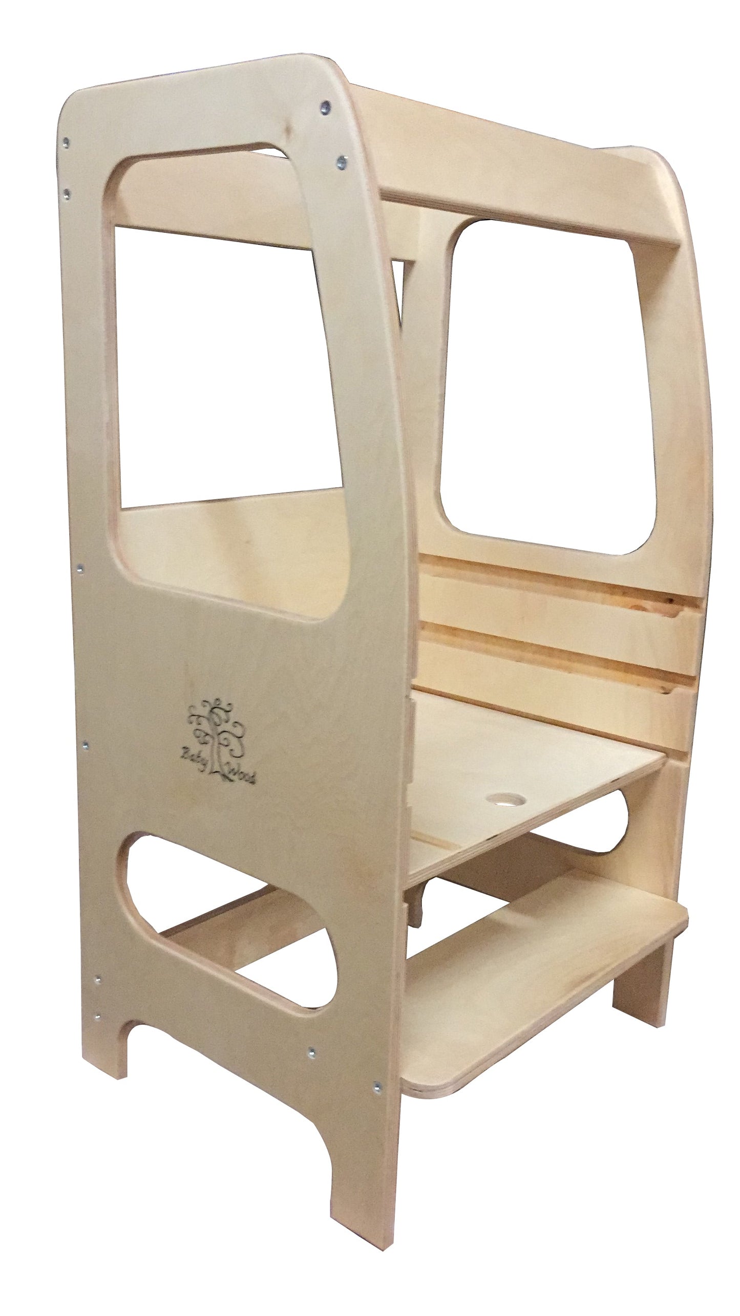 Learning Tower Fissa di Baby Wood
