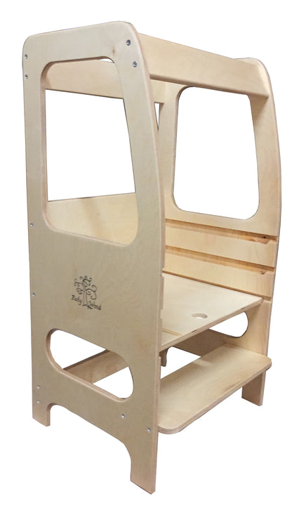 Learning Tower Fissa di Baby Wood