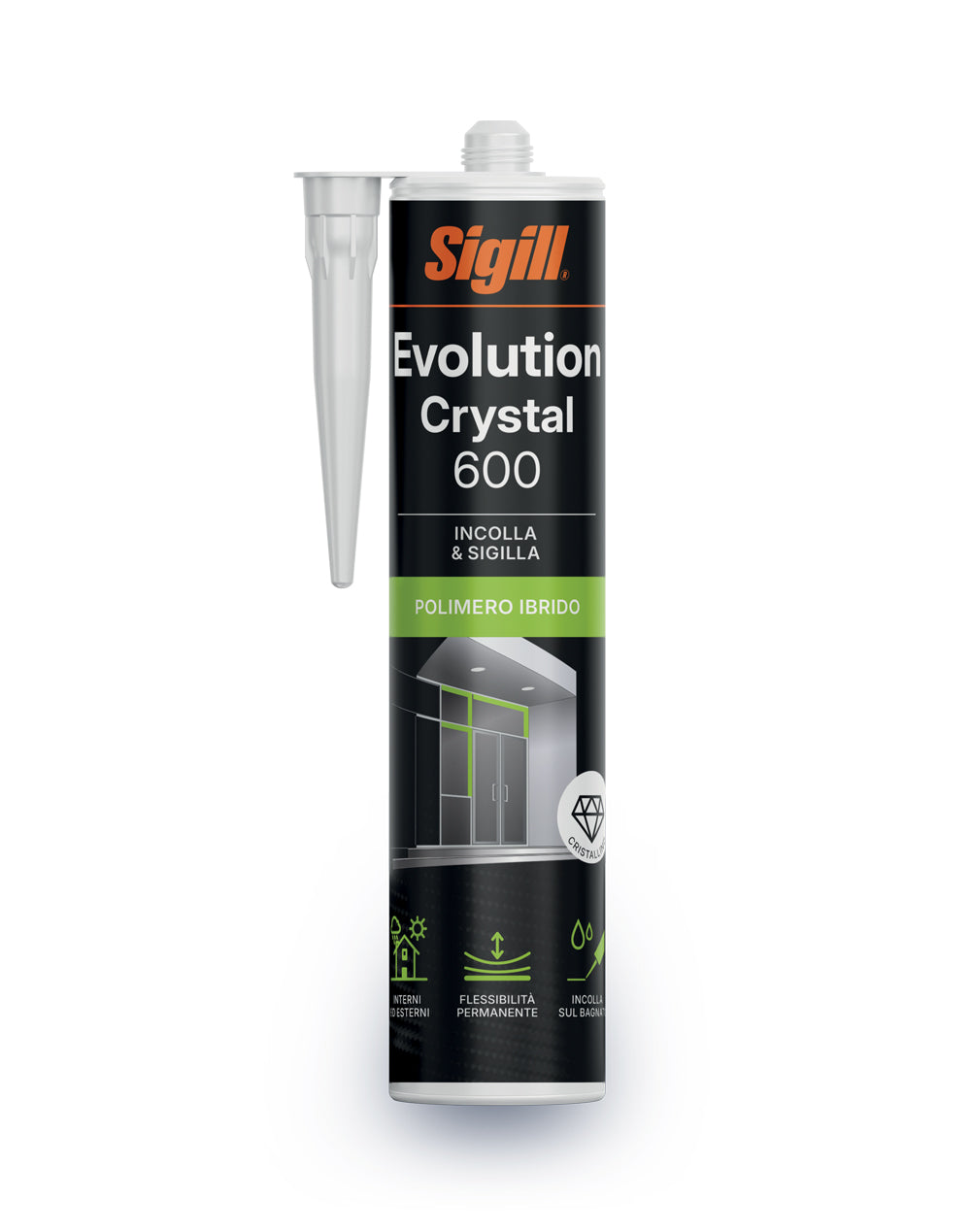 EVOLUTION Crystal 600 cristallino 290 ml