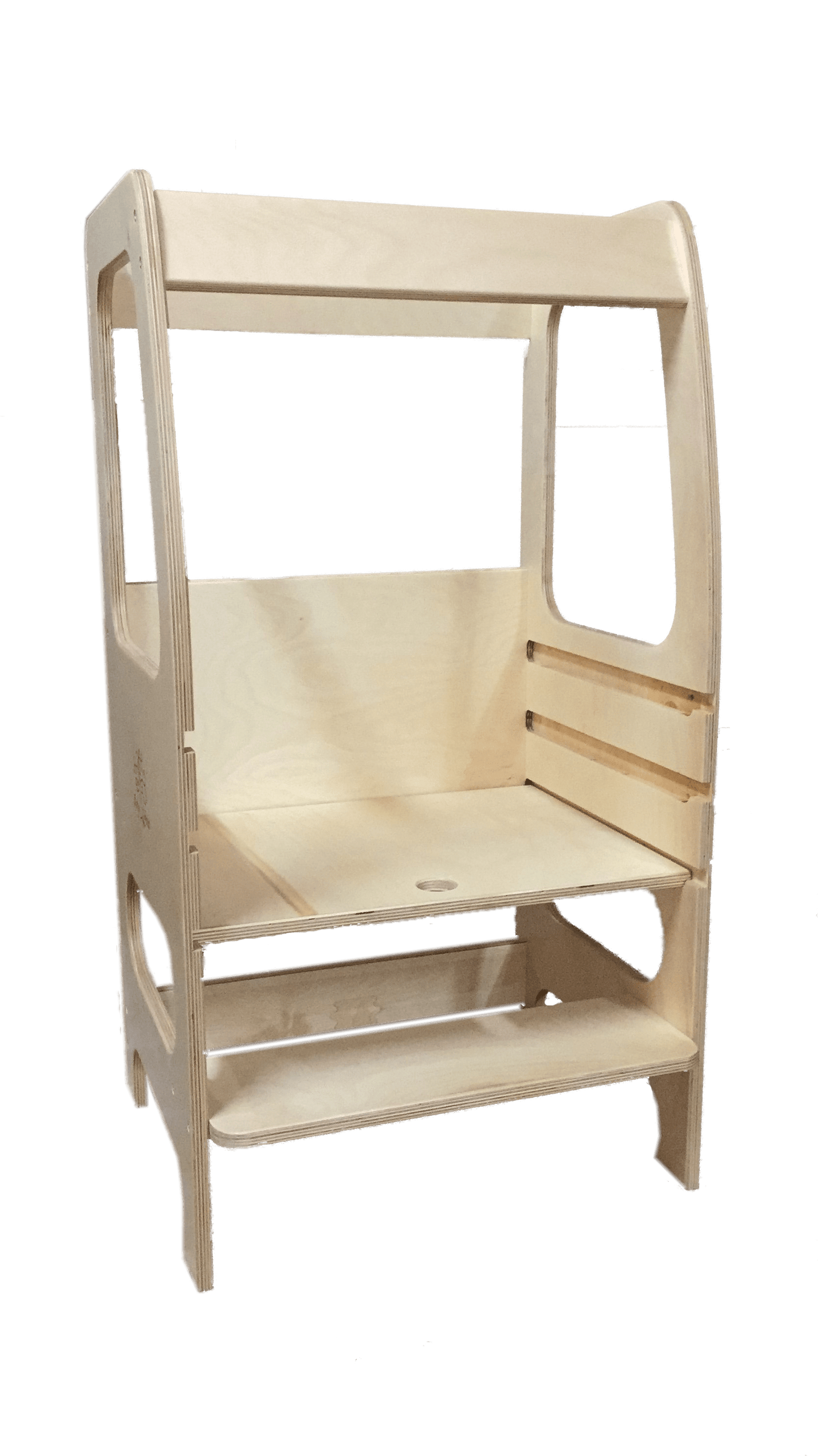 Learning Tower Fissa di Baby Wood